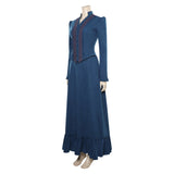TV Walker: Independenc Abby Walker Robe Bleu Cosplay Costume