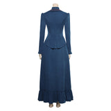TV Walker: Independenc Abby Walker Robe Bleu Cosplay Costume