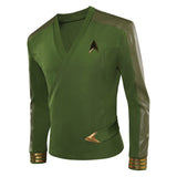 Star Trek:Strange New Worlds Christopher Pikel Vert Cosplay Costume Carnaval