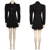 Film Pauvres Créatures Poor Things Bella Baxter Femme Noir Uniforme Cosplay Costume Carnival
