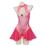 Mario Princess Peach Maillot de Bain Cosplay Costume