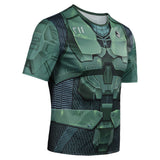 Halo Master Chief John Jeu T-shirt Cosplay Costume Design Original
