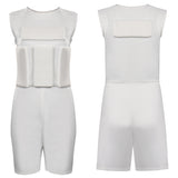 2022 Stranger Things 4 Adulte Onze Combinaison Hawkins Laboratory Cosplay Costume