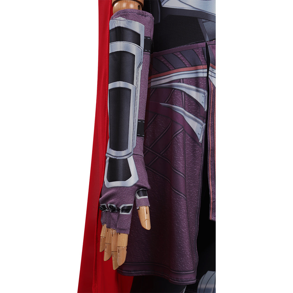 Thor: Love and Thunder Enfant Jane Foster Combinaison Cape Cosplay Costume