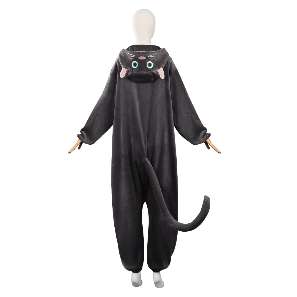 Luck Bob Combinaison Pajamas Cosplay Costume Jumpsuit Sleepwear Halloween Carnival