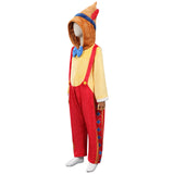 Enfant Pinocchio Combinaison Pyjamas Cosplay Costume Halloween Carnival
