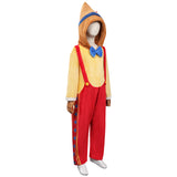 Enfant Pinocchio Combinaison Pyjamas Cosplay Costume Halloween Carnival