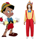 Enfant Pinocchio Combinaison Pyjamas Cosplay Costume Halloween Carnival