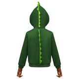 Enfant Petit Dinosaure Sweatshirt à Capuche Cosplay Costume Carnival Halloween