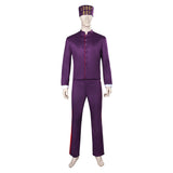 Film The Grand Budapest Hotel Zero Lobby Violet Cosplay Costume Carnaval