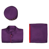 Film The Grand Budapest Hotel Zero Lobby Violet Cosplay Costume Carnaval