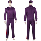 Film The Grand Budapest Hotel Zero Lobby Violet Cosplay Costume Carnaval