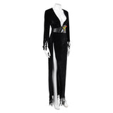 Film Elvira: Maîtresse Des Ténèbres Elvira Robe Noir Cosplay Costume Carnaval