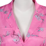 Adulte Film Barbie Rose Robe Sans Manche Cosplay Costume