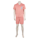 Film Barbie Ken Top & Pant Rose Ensemble Cosplay Costume