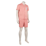 Film Barbie Ken Top & Pant Rose Ensemble Cosplay Costume