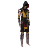 Mortal Kombat Hanzo Hasashi Scorpion Cosplay Costume
