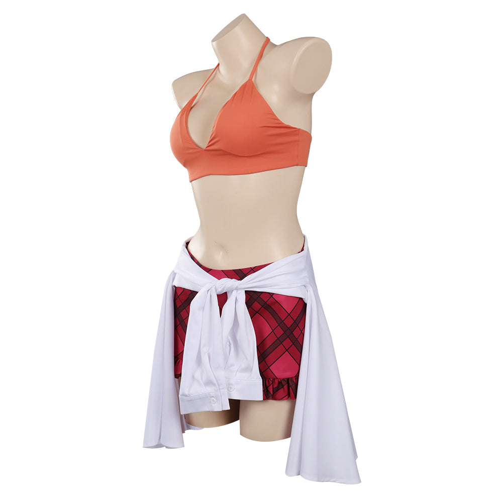 One Piece Film: Red Nami Cosplay Costume Ver.2