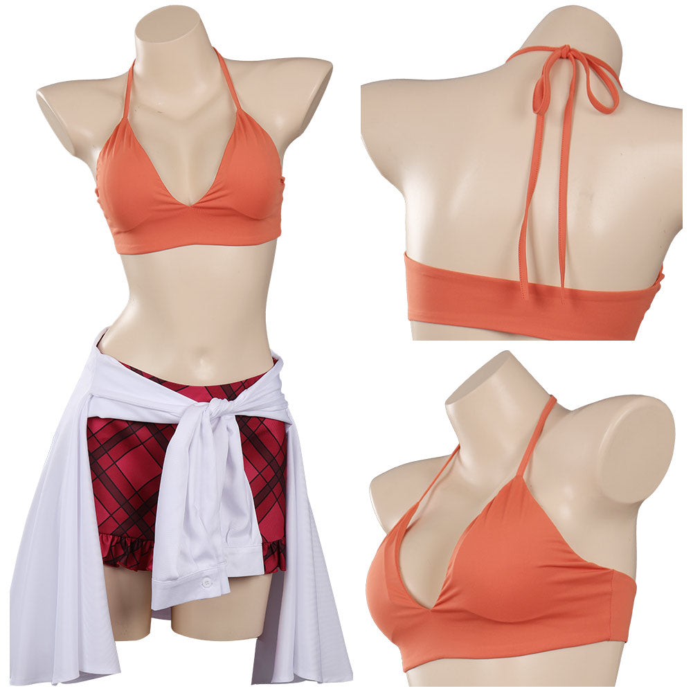 One Piece Film: Red Nami Cosplay Costume Ver.2