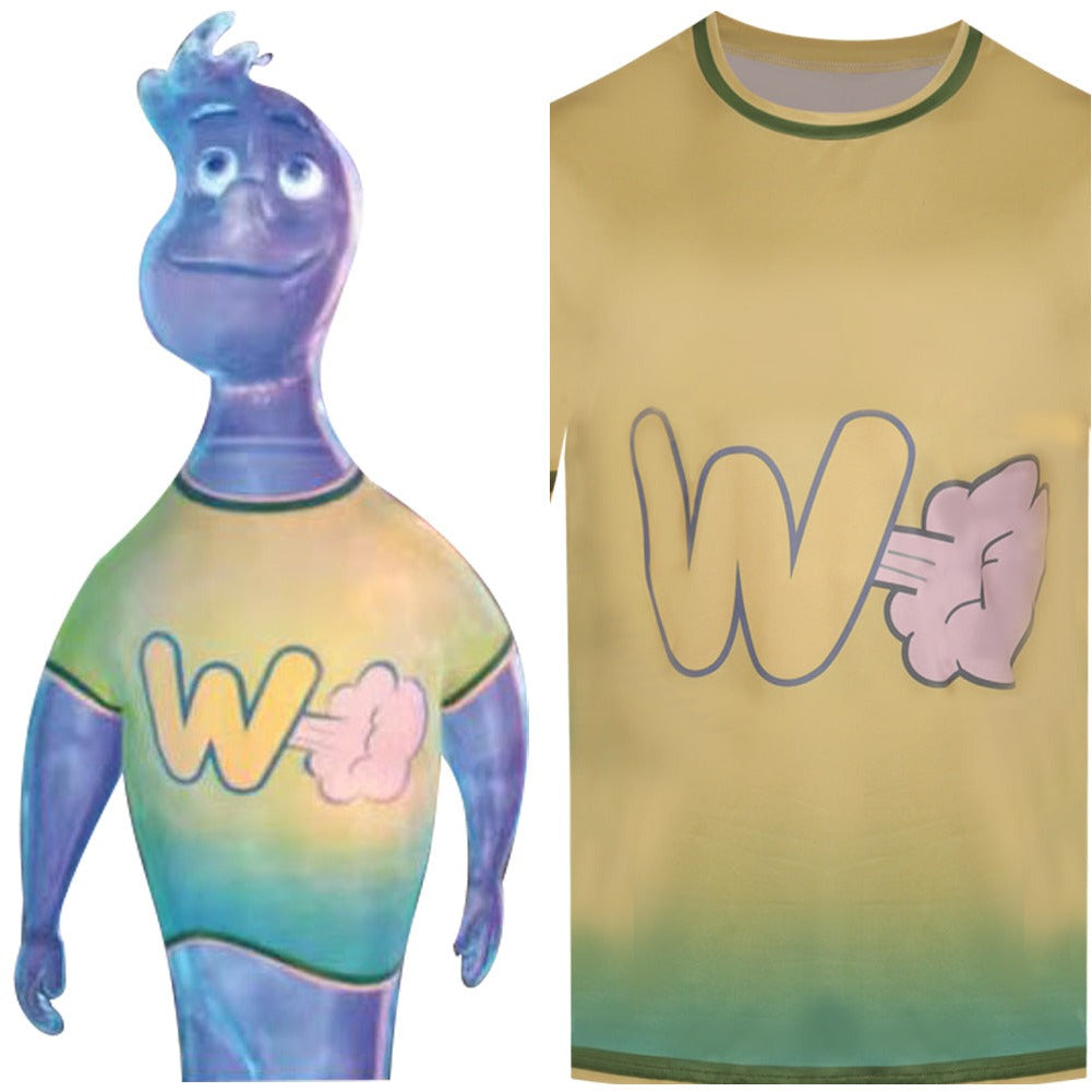 Adulte Film Élémentaire T-shirt Wade Cosplay Costume