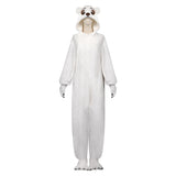 Zootopia Ours Polaire Combinaison Pyjamas Cosplay Costume Carnaval