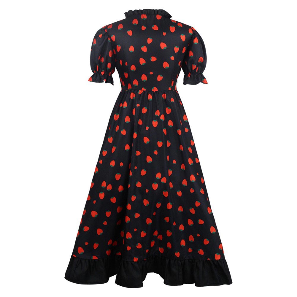 SPY FAMILY Anya Forger Robe En Fraise Cosplay Costume Cosplaycart fr spy-family-anya-forger-robe-en-fraise-cosplay-costume-cosplaycart-fr