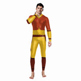 Adulte Avatar Aang Combinaison Cosplay Costume Carnaval