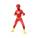 Enfant The Flash Barry Allen Combinaison Cosplay Costume