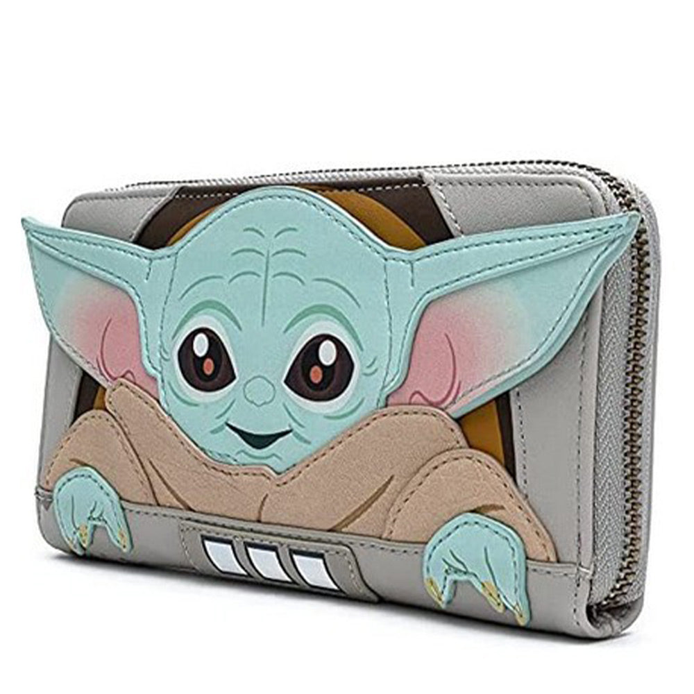 Star Wars Yoda Baby Portefeuille Porte-Monnaie en Cuir Accessoire