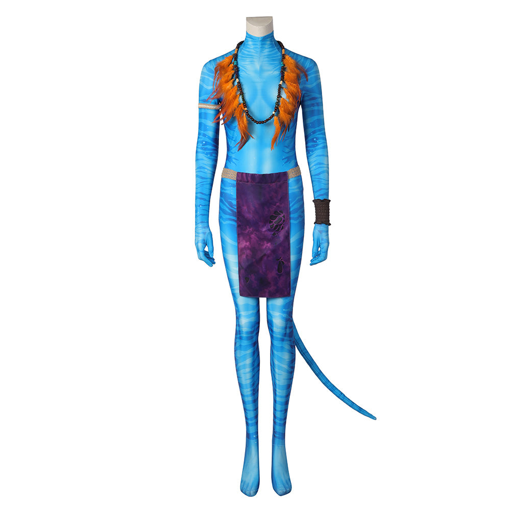Avatar:The Way of Water Neytiri Combinaison Cosplay Costume Carnaval
