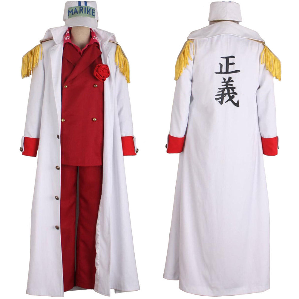 Anime One Piece Sakazuki Cosplay Costume