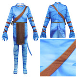 Enfant Avatar:The Way of Water Jake Sully Combinaison Cosplay Costume Carnaval
