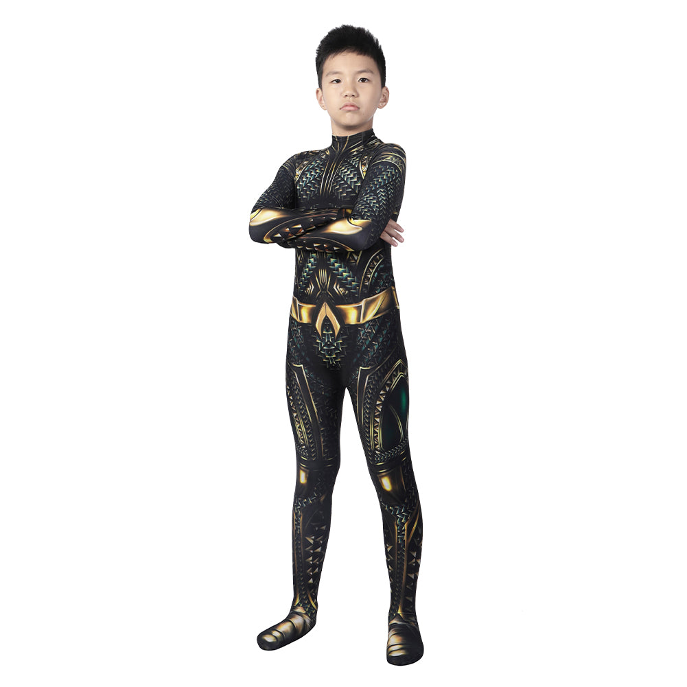 Film DC Enfant Aquaman Combinaison Cosplay Costume Carnival Halloween