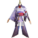 Genshin Impact Beelzebul Raiden Shogun Cosplay Costume