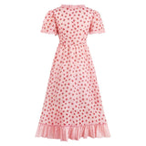 SPY×FAMILY Yor Forger Robe en Fraise Cosplay Costume