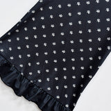 Fille Addams Family Ensembles Robe+Sac Costume