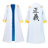 One Piece Admiral Of The Navy Blanc Cosplay Costume Carnaval