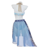 Genshin Impact Nilou Femme Bleu Jeu Cosplay Costume Carnaval