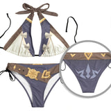 Genshin Impact Maillot de Bain Bikini Cosplay Costume