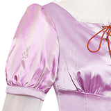 Enchanted Rapunzel Cosplay Costume Robe Carnival Halloween