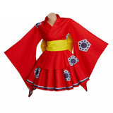 Anime One Piece Luffy Lolita Robe Adulte Cosplay Costume Carnaval