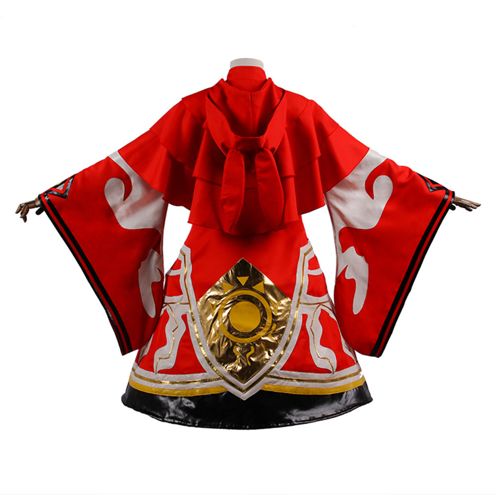 Genshin Impact Pyro Abyss Mage Cosplay Costume