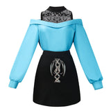 Anime Oshi no Ko Hoshino Ai Blue Cosplay Costume