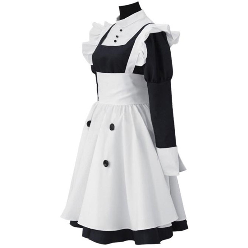 Adulte Black Butler MEY RIN Cosplay Costume Maid Dress Outfits Halloween Carnival Suit