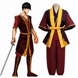 Avatar: The Last Airbender Zuko Halloween Carnaval Cosplay Costume de Style Court