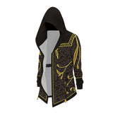 Hogwarts Legacy Hufflepuff Veste à Capuche Coupe-vent Cosplay Costume