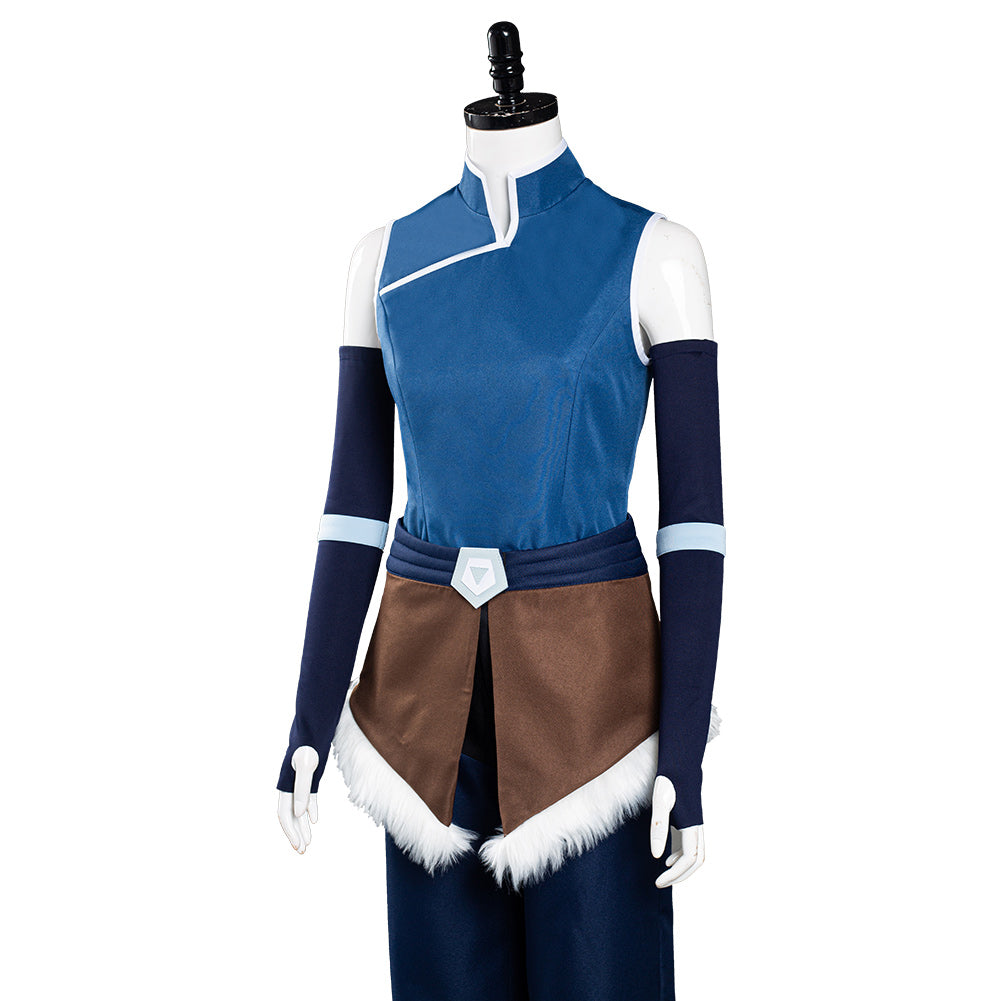 Avatar:The Legend of Korra Season 4 Korra Halloween Carnaval Cosplay Costume