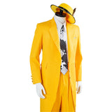 The Mask Jim Carrey Costume jaune Uniforme Halloween Carnaval Cosplay Costume