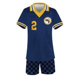Yellowjackets 2 Uniforme d'Équipe de Soccer Cosplay Costume