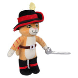 Puss in Boots Cat Hero Jouet en Peluche Cadeaux pour Enfants